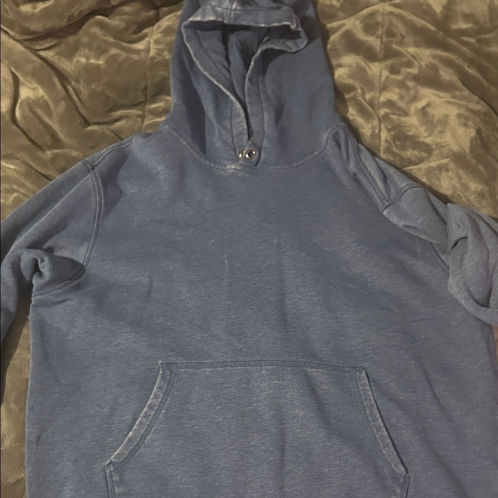 Amazon Essentials Blue Pullover Hoodie Sweatshirt